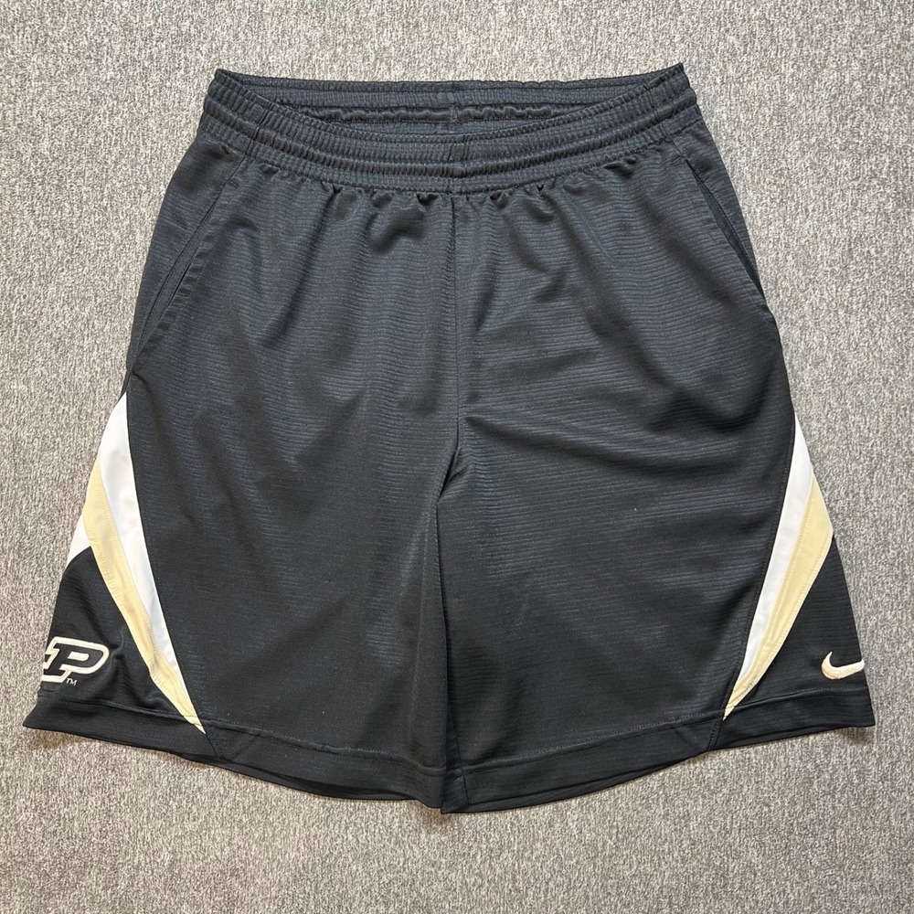 Nike Purdue Boilermakers Mens Basketball Shorts Black Small 5345X-PUR HO11BBD